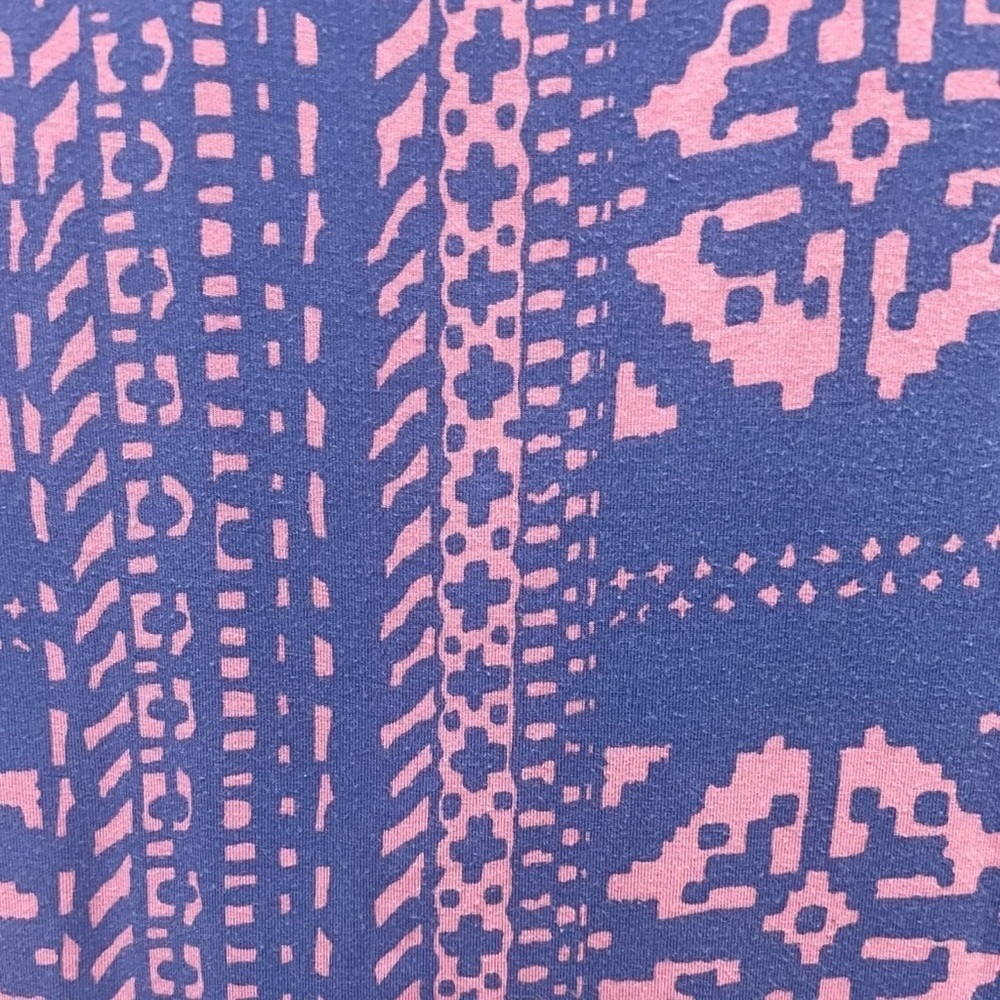 Tori Richard Dress Size Small Pink Purple Sleeveless Modal Spandex Pullover - Picture 4 of 8